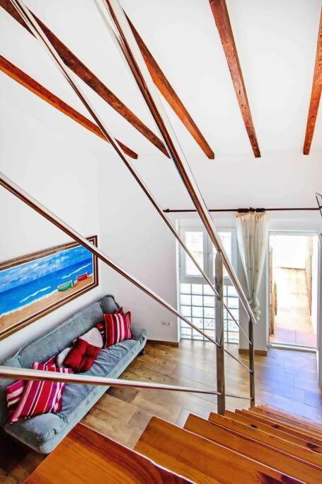 דירות ולנסיה Acogedor Duplex Con Terraza Interior En La Playa מראה חיצוני תמונה