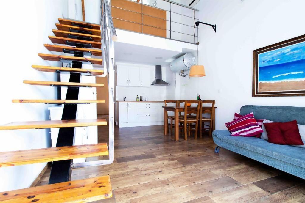 דירות ולנסיה Acogedor Duplex Con Terraza Interior En La Playa מראה חיצוני תמונה